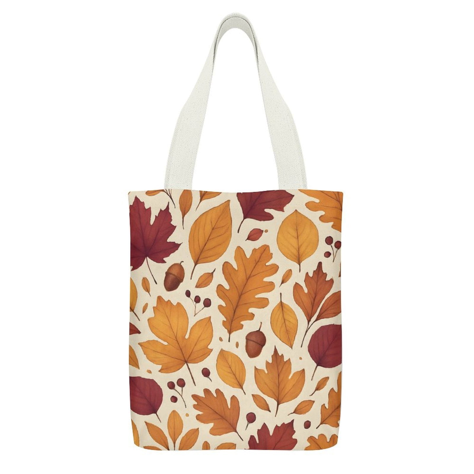 Canvas Tote Bag 12.6×15in With Large Capacity Pocket Design Can Be ...