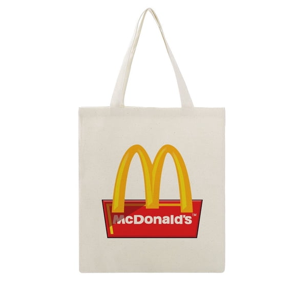 Canvas Tote Bag Anime Blanket Gifts McDonald Art