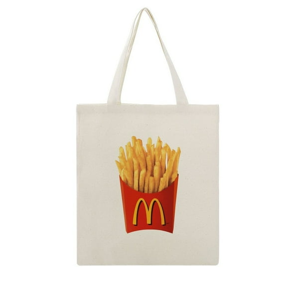 Canvas Tote Bag Anime Blanket Gifts McDonald French Fries