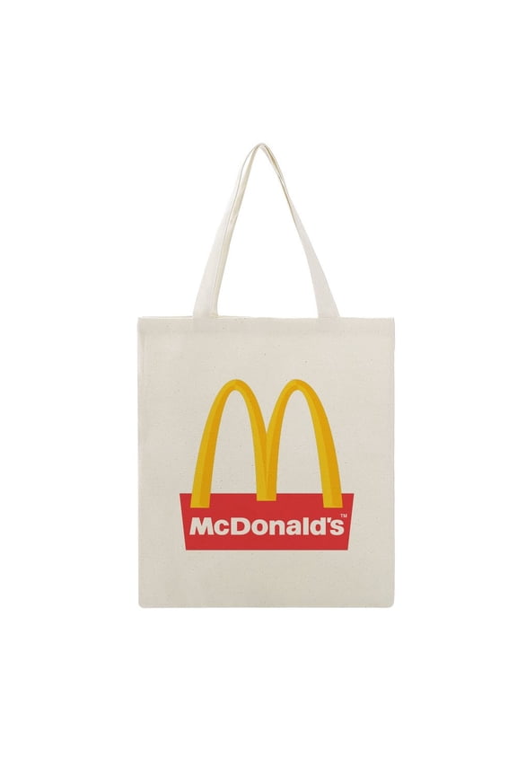 Canvas Tote Bag Anime Blanket Gifts McDonald Logo