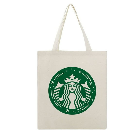Canvas Tote Bag Anime Blanket Gifts Starbucks Seal