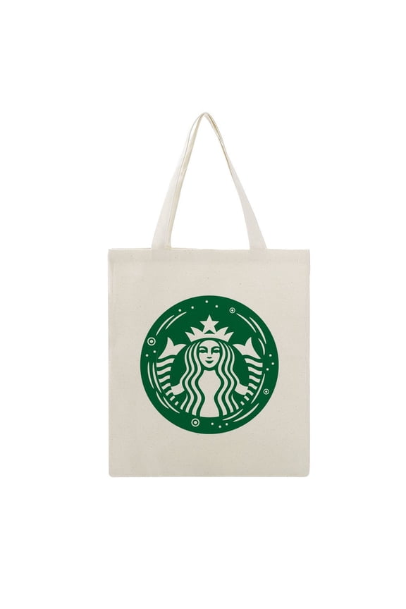 Canvas Tote Bag Anime Blanket Gifts Starbucks Seal