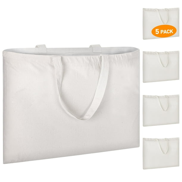 Blank canvas bags with zipper cheap