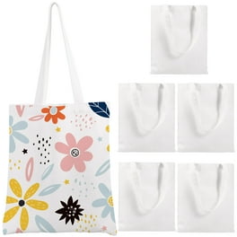 10pcs Polyester Sublimation Blank Tote Bag for Crafting and Decorating Large Capacity Shopping Bag Walmart