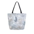 thumbnail image 1 of Canvas Tote Bag Large Canvas Bag 13.5x5.1x15 Inch Shopping Canvas Bag Suitable For Outing Shopping Travel Out Of Large Capacity Storage Frozen Fallen Leaves Design, 1 of 9
