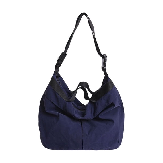 Canvas Tote Bag Large Capacity Crossbody Shoulder Handbag for Women 17.3 X 13.4 Inches Daily Use
