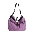 thumbnail image 1 of Canvas Tote Bag Large Capacity Crossbody Shoulder Handbag for Women 17.3 X 13.4 Inches Daily Use, 1 of 7