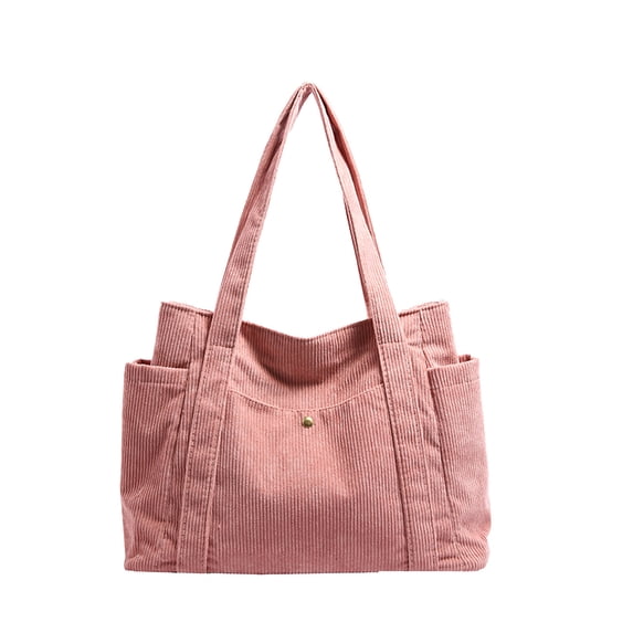 Canvas Tote Bag, Large Capacity Shoulder Bag for Women, Casual Handbag with Adjustable Strap, Spacious Bucket Bag for Travel, Work, and Everyday Use