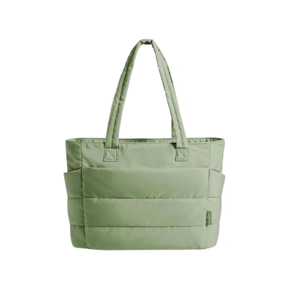Canvas Tote Bag, Lunch Bag for Women, Magnetic Gym Bag, 1 Pc, Sage Green, Travel Bag Organizer, Yoga Gear Storage, Fitness Outings, Valentines Gifting