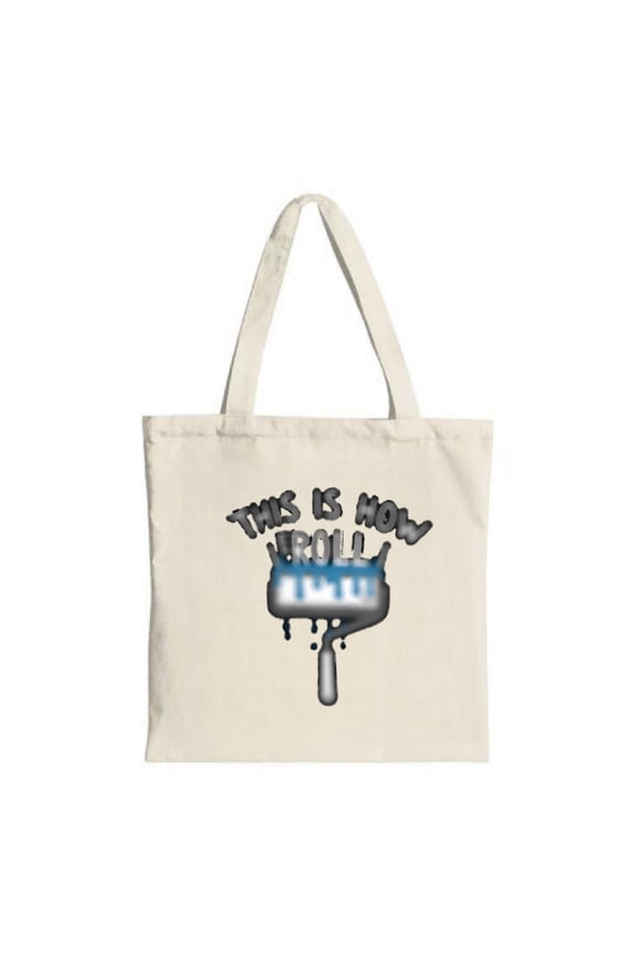 Canvas Tote Bag Stylish Reusable Perfect for Shopping Travel & Parties