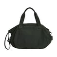 thumbnail image 1 of Canvas Tote Bag Women's Shoulder Crossbody Bag Drawstring Closure 38x23x18 cm Casual Handbag, 1 of 6