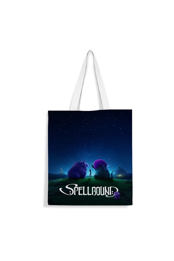Canvas Tote Bag for Spellbound Women Gifts Shoulder Book Bag Shopping Reusable Grocery Bags 13.7 x 15.7 inches