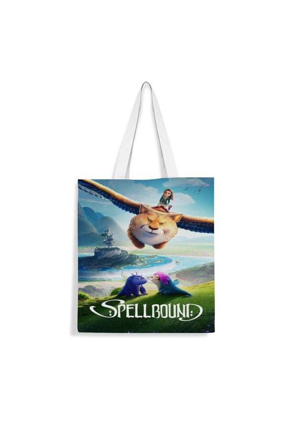 Canvas Tote Bag for Spellbound Women Gifts Totes Shoulder Book Bag Shopping Reusable Grocery Bags 15.7 x 17.7 inches