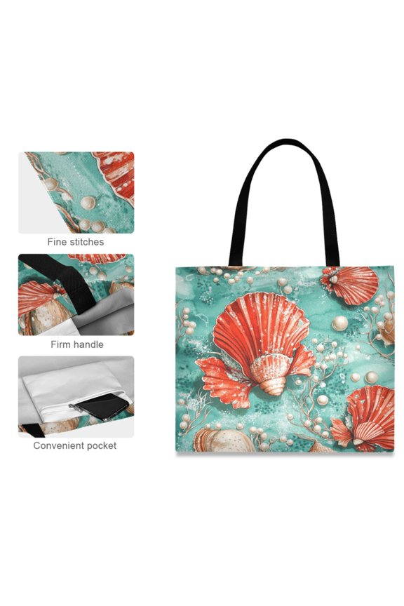 Canvas Tote Bag for Women Girls Design Print Nautical Dance Tote