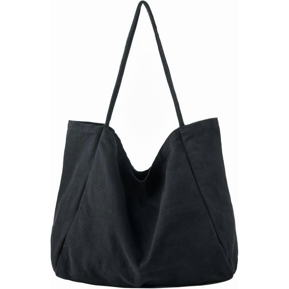 Canvas Tote Bag for Women Large Shoulder Bag for Work Travel Casual Message Bag Tote Purse handbags