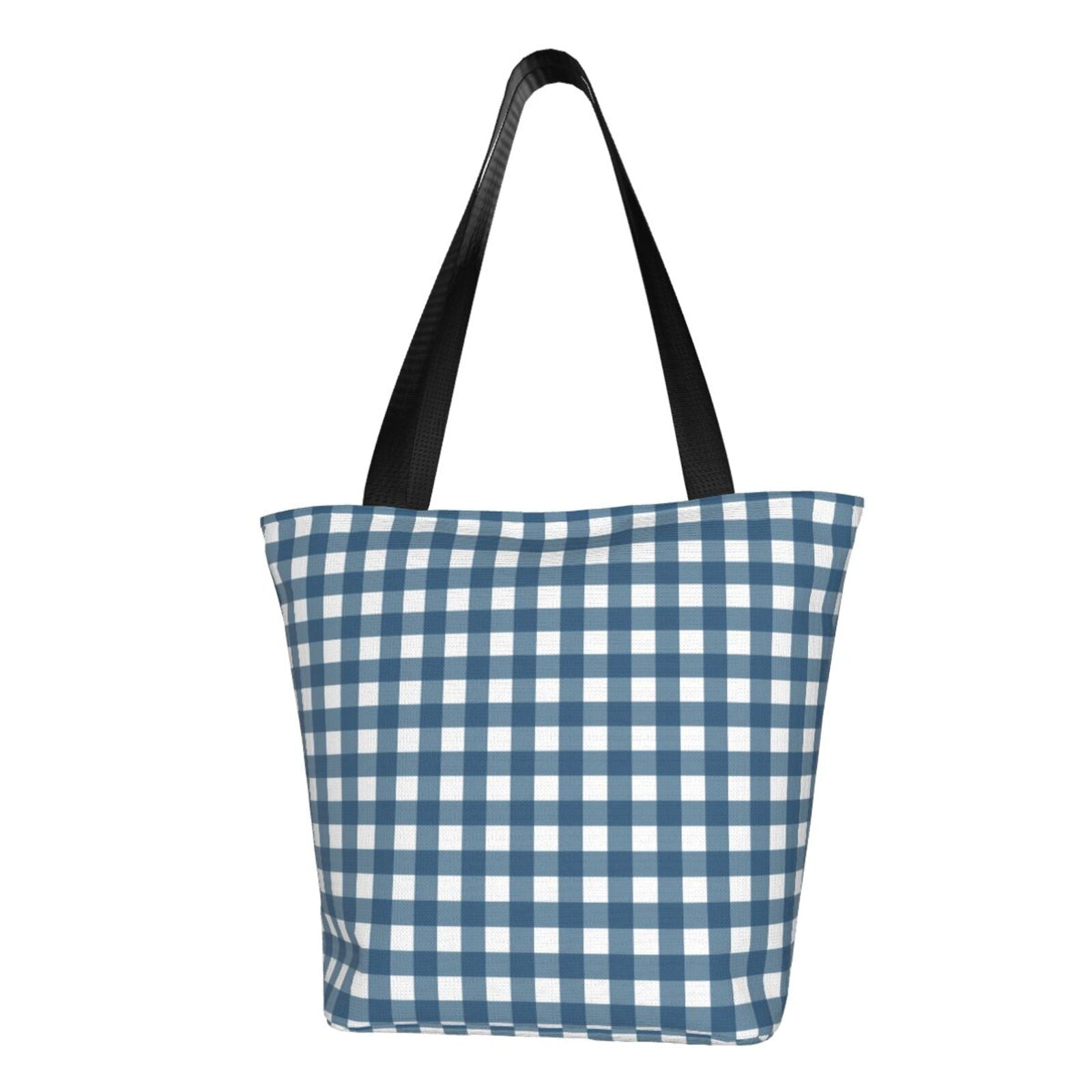 Check Tote Bag