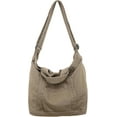 thumbnail image 1 of Canvas Tote Bag for Women with Pockets Cute Small Crossbody Bag Purses Handbag for Work Beach Tote Bag, 1 of 6