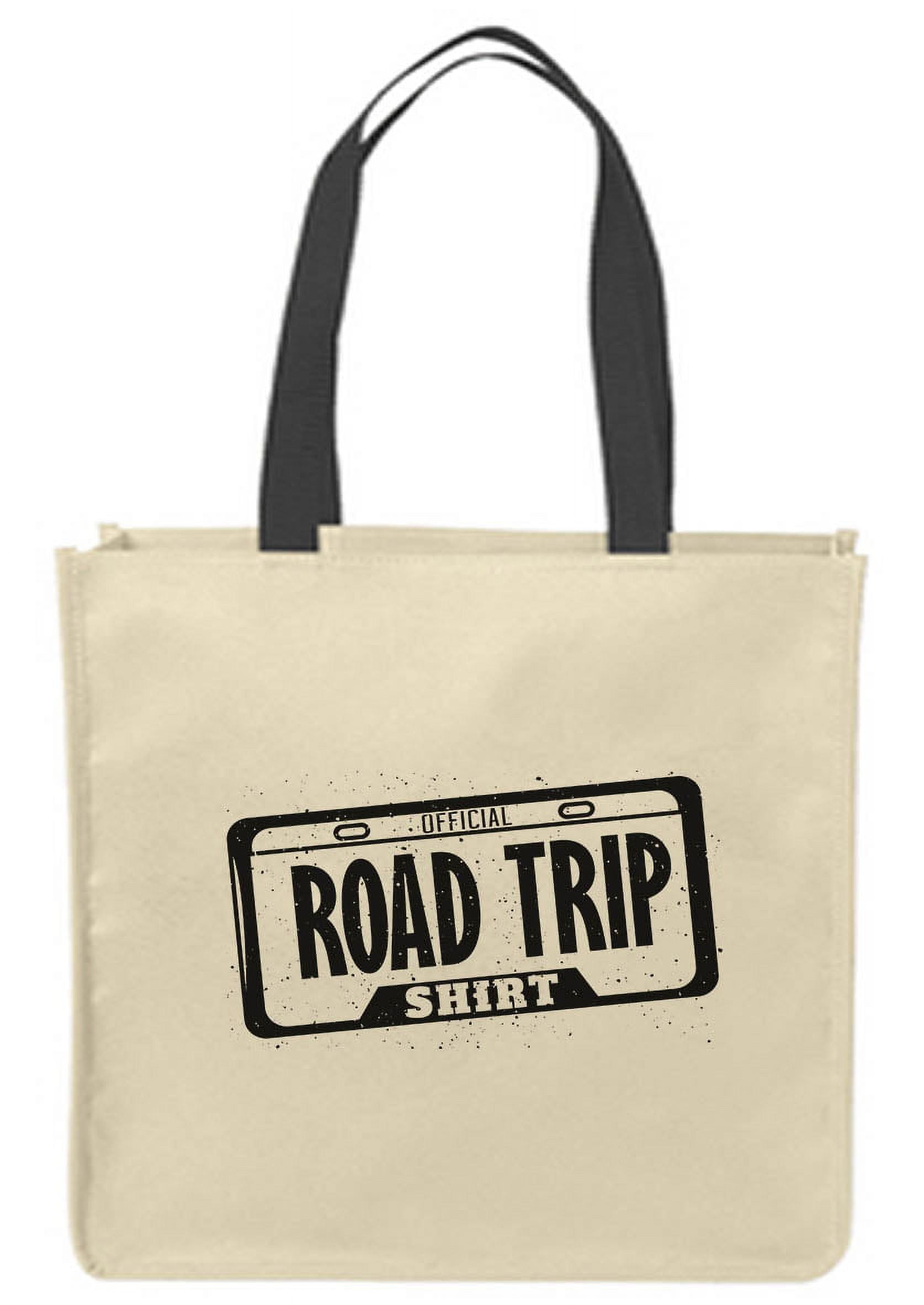 Road trip sales canvas tote