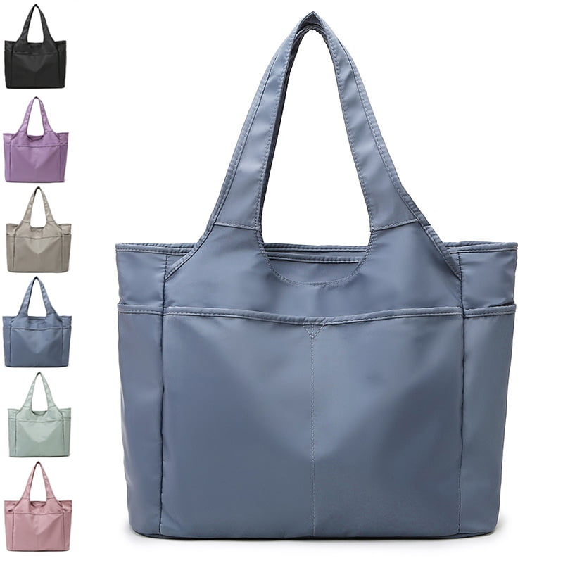 Canvas Tote Bags for Women, Large Utility Tote Bags with Pockets Zip ...
