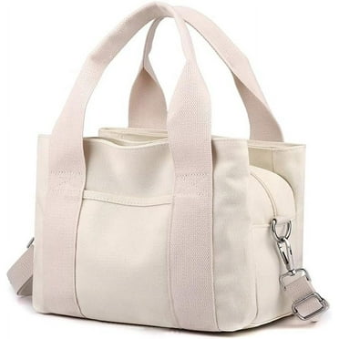 Canvas Tote Bags for Women Shoulder Hobo Bags Handbags Purse Big Satchel Purses Multi-pockets Casual Work Bags 2023