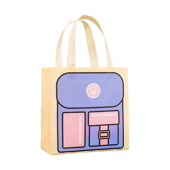 Canvas Tote Storage Bag with Handle,Organizer Tote for School Supplies,Multi-Purpose Portable Pouch