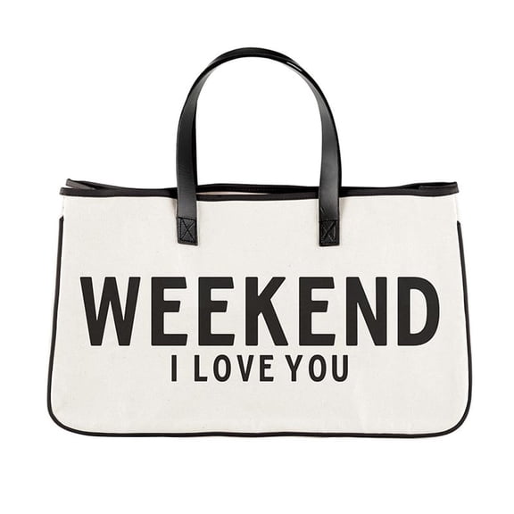 Canvas Tote-Weekend I Love You (Other)