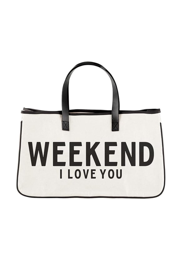 Canvas Tote-Weekend I Love You (Other)