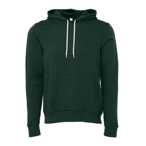 Canvas Unisex Pullover Polycotton Fleece Hooded Sweatshirt / Hoodie