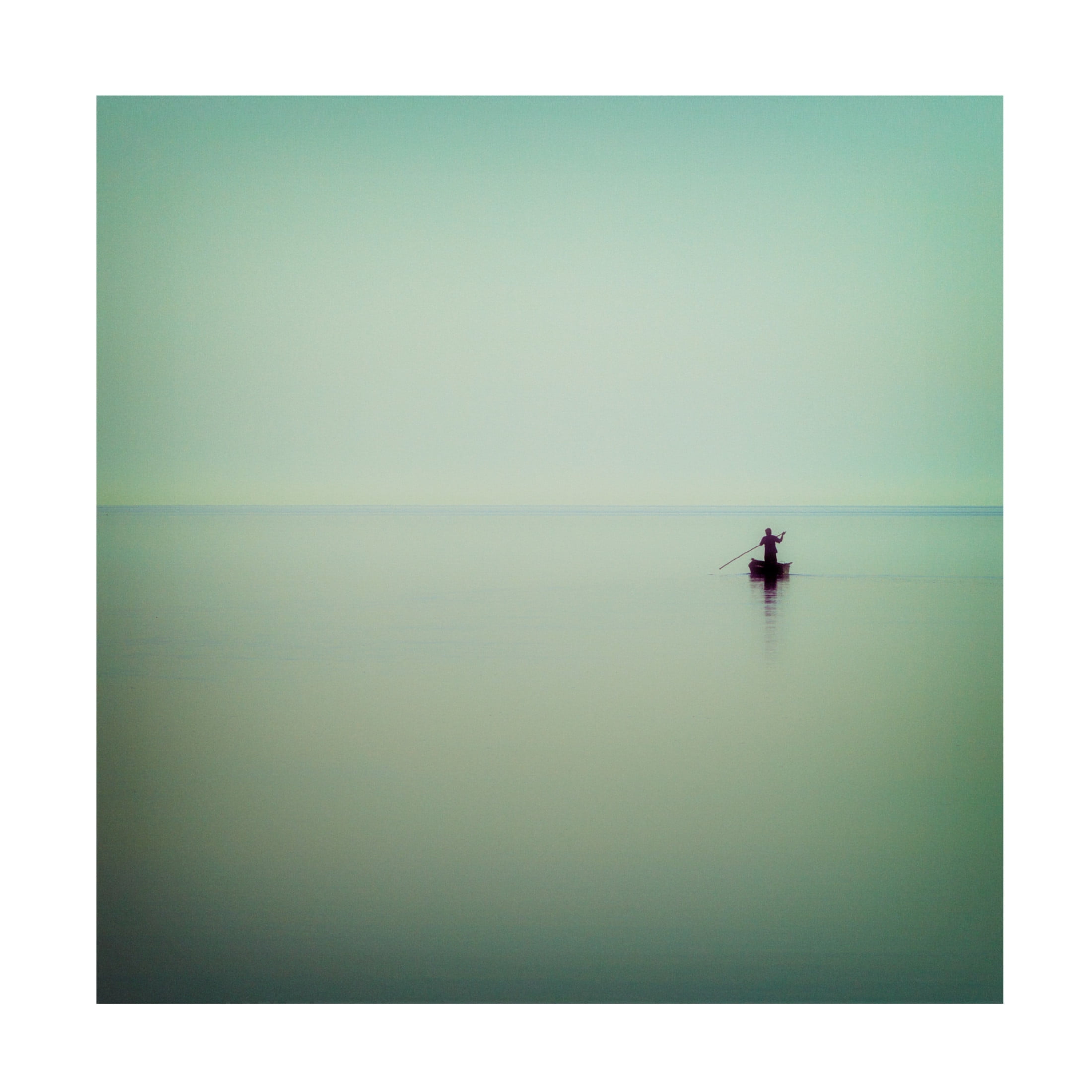 Canvas Wall Art - Ahmed Abdulazim 'Echoes Of Silence ' Wall Art for Living Room, Bedroom, or Office D?cor by Trademark Fine Art - 18 x 18 Inches
