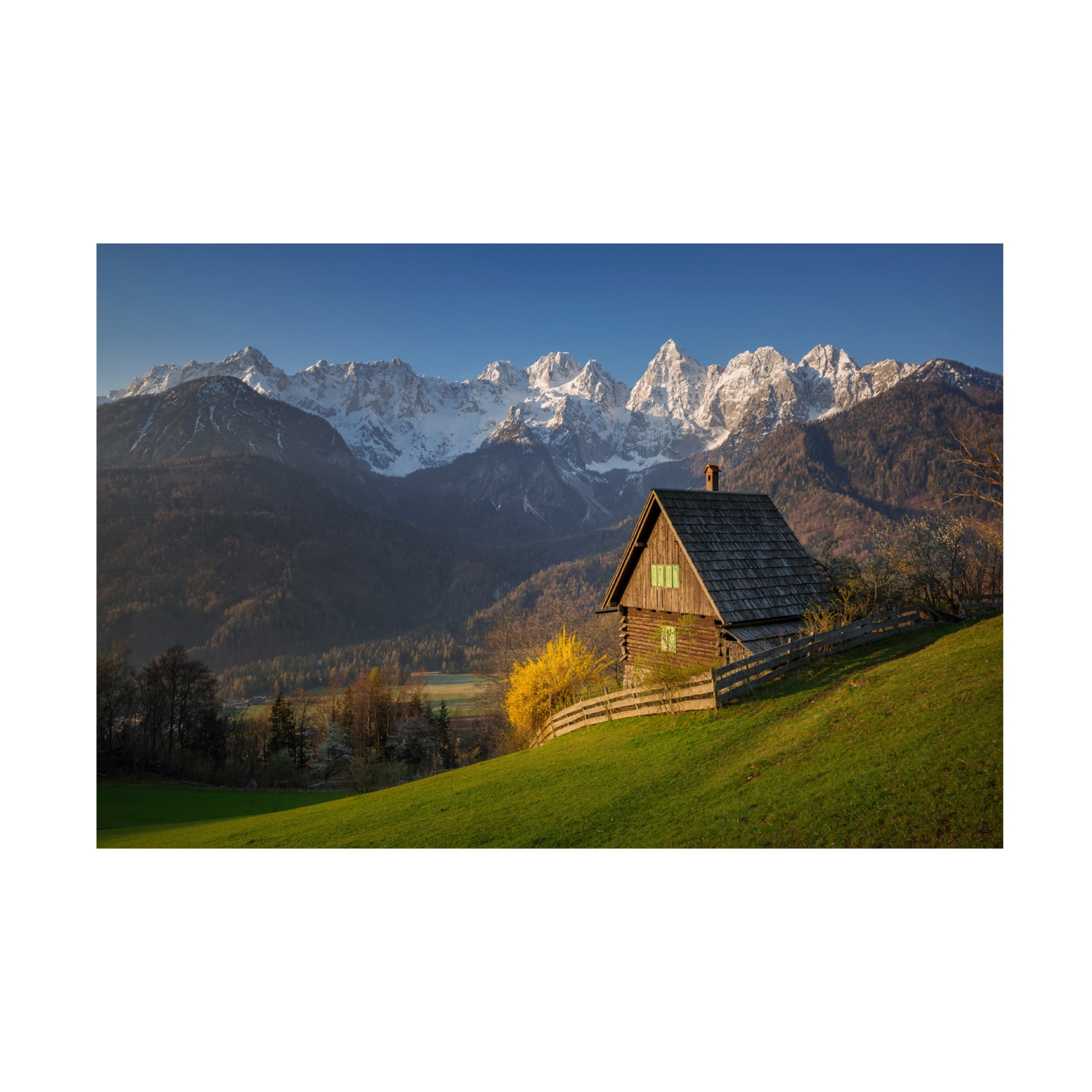 Canvas Wall Art - Ales Krivec 'Idyllic Scenery' Wall Art for Living Room, Bedroom, or Office D?cor by Trademark Fine Art - 32 x 22 Inches