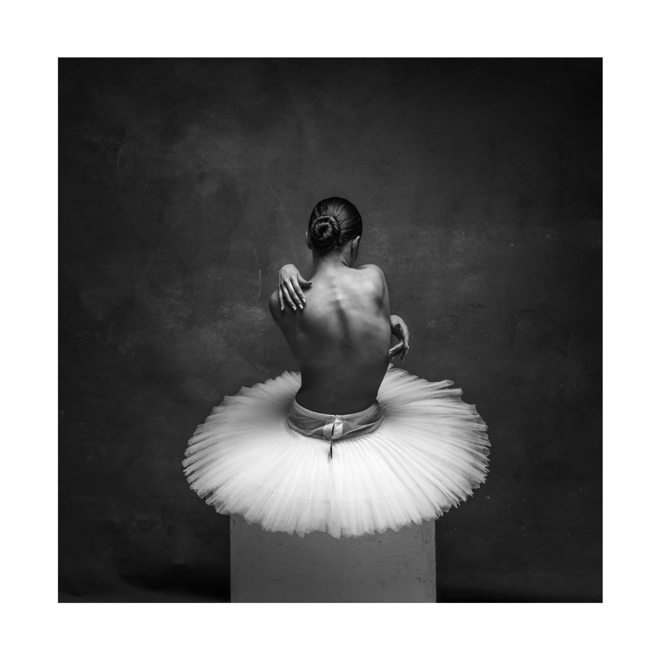 Canvas Wall Art - Alexander Yakovlev 'Grace' Wall Art for Living Room, Bedroom, or Office Décor by Trademark Fine Art - 35 x 35 Inches