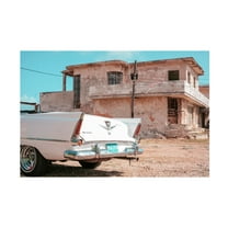 Canvas Wall Art - Alexander Yakovlev 'Old Havana' Wall Art for Living Room, Bedroom, or Office Décor by Trademark Fine Art - 19 x 12 Inches