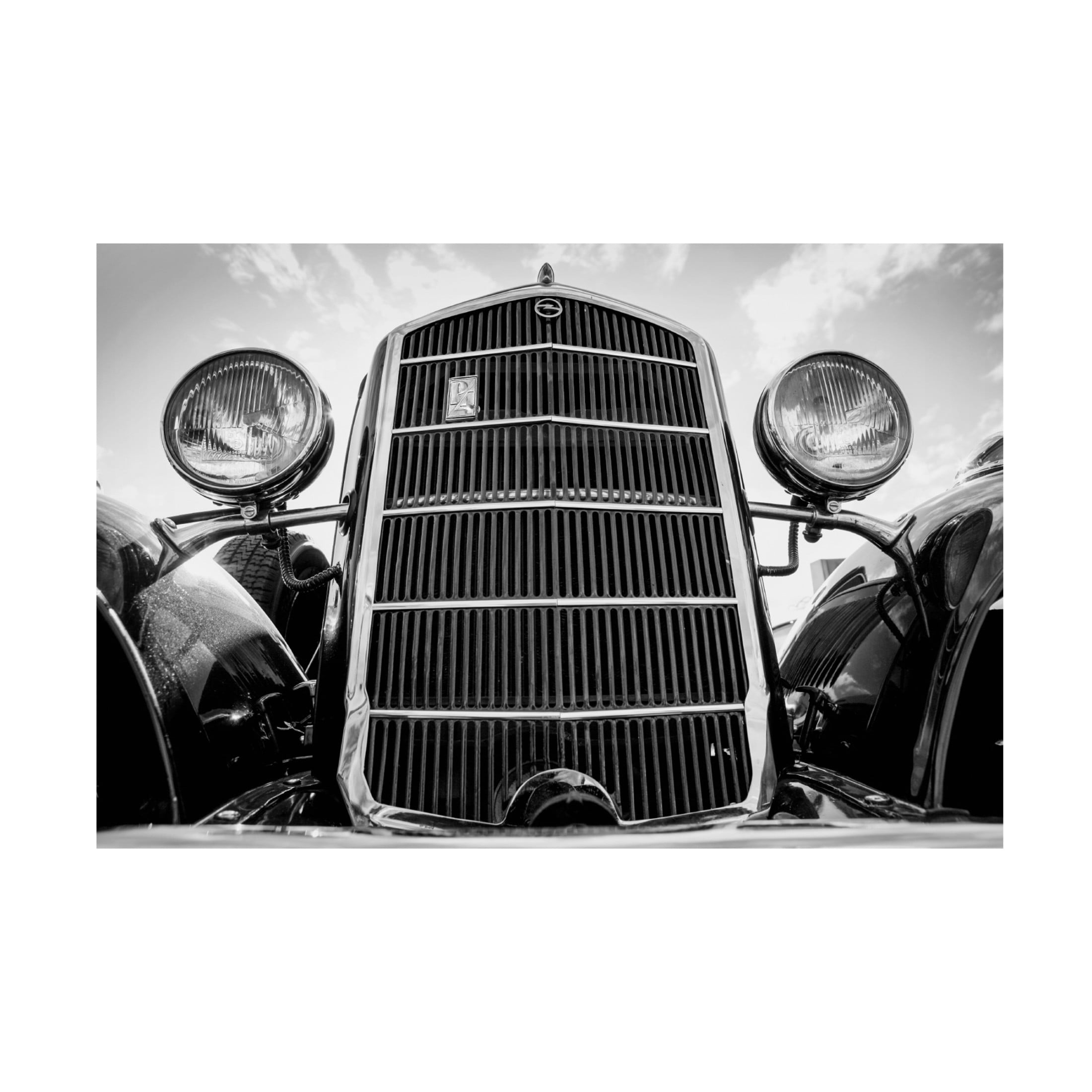 Canvas Wall Art - Alexander Yakovlev 'Vintage Car' Wall Art for Living Room, Bedroom, or Office Décor by Trademark Fine Art - 24 x 16 Inches