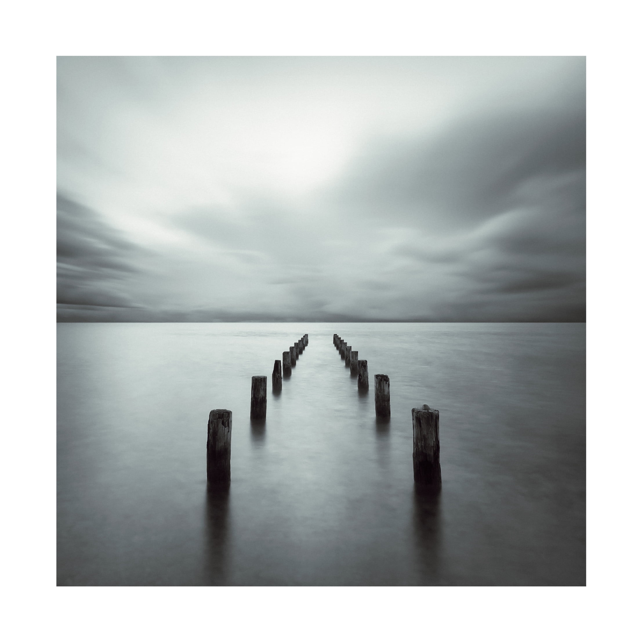 Canvas Wall Art - Alexej Schulz 'Disappeared' Wall Art for Living Room, Bedroom, or Office D?cor by Trademark Fine Art - 14 x 14 Inches