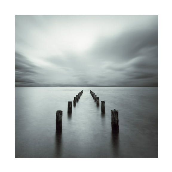 Canvas Wall Art - Alexej Schulz 'Disappeared' Wall Art for Living Room, Bedroom, or Office D?cor by Trademark Fine Art - 14 x 14 Inches