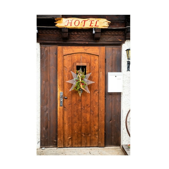 Canvas Wall Art - Allison Burton 'InterlakenSwitzerland' Wall Art for Living Room, Bedroom, or Office Décor by Trademark Fine Art - 12 x 19 Inches