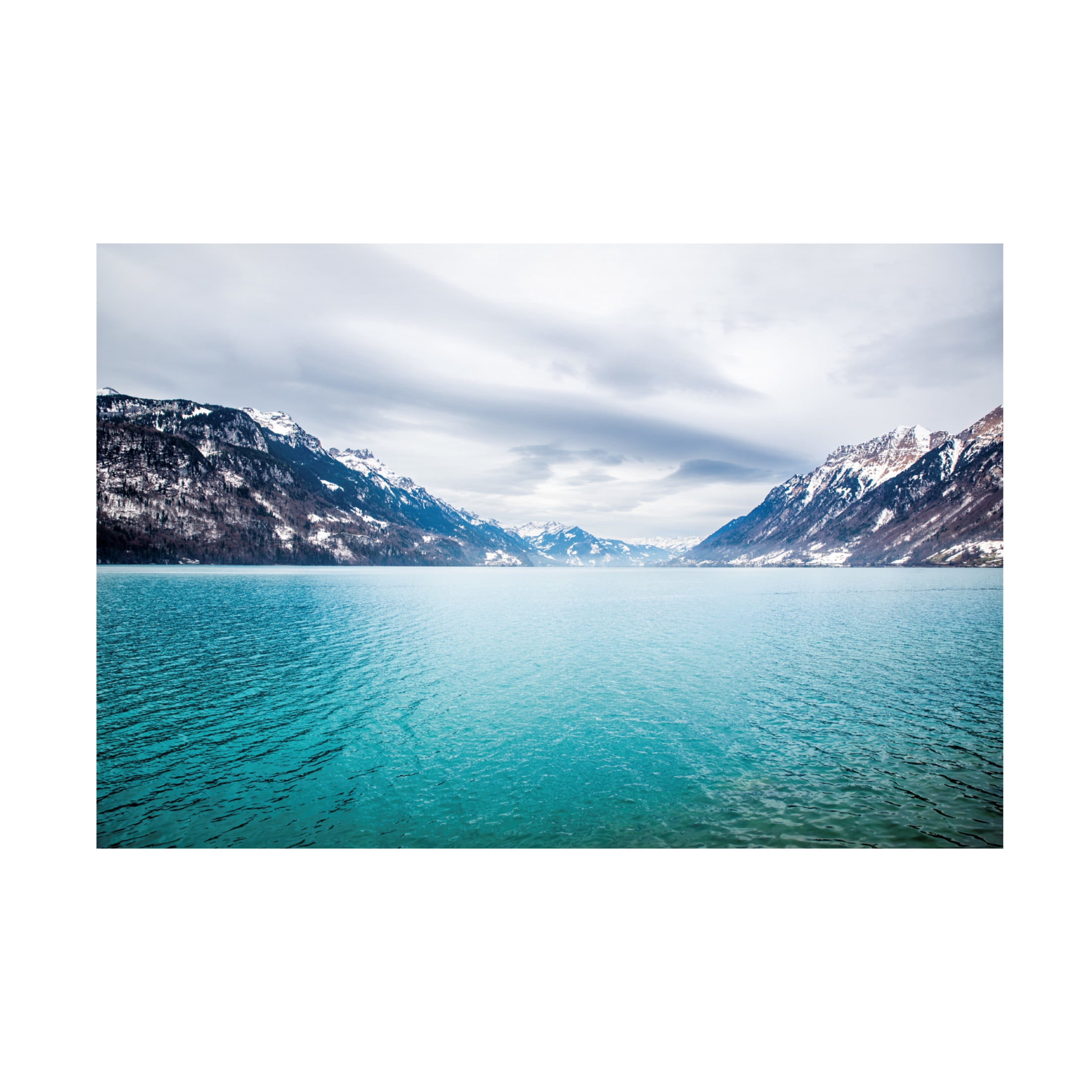 Canvas Wall Art - Allison Burton 'InterlakenSwitzerland' Wall Art for Living Room, Bedroom, or Office Décor by Trademark Fine Art - 32 x 22 Inches