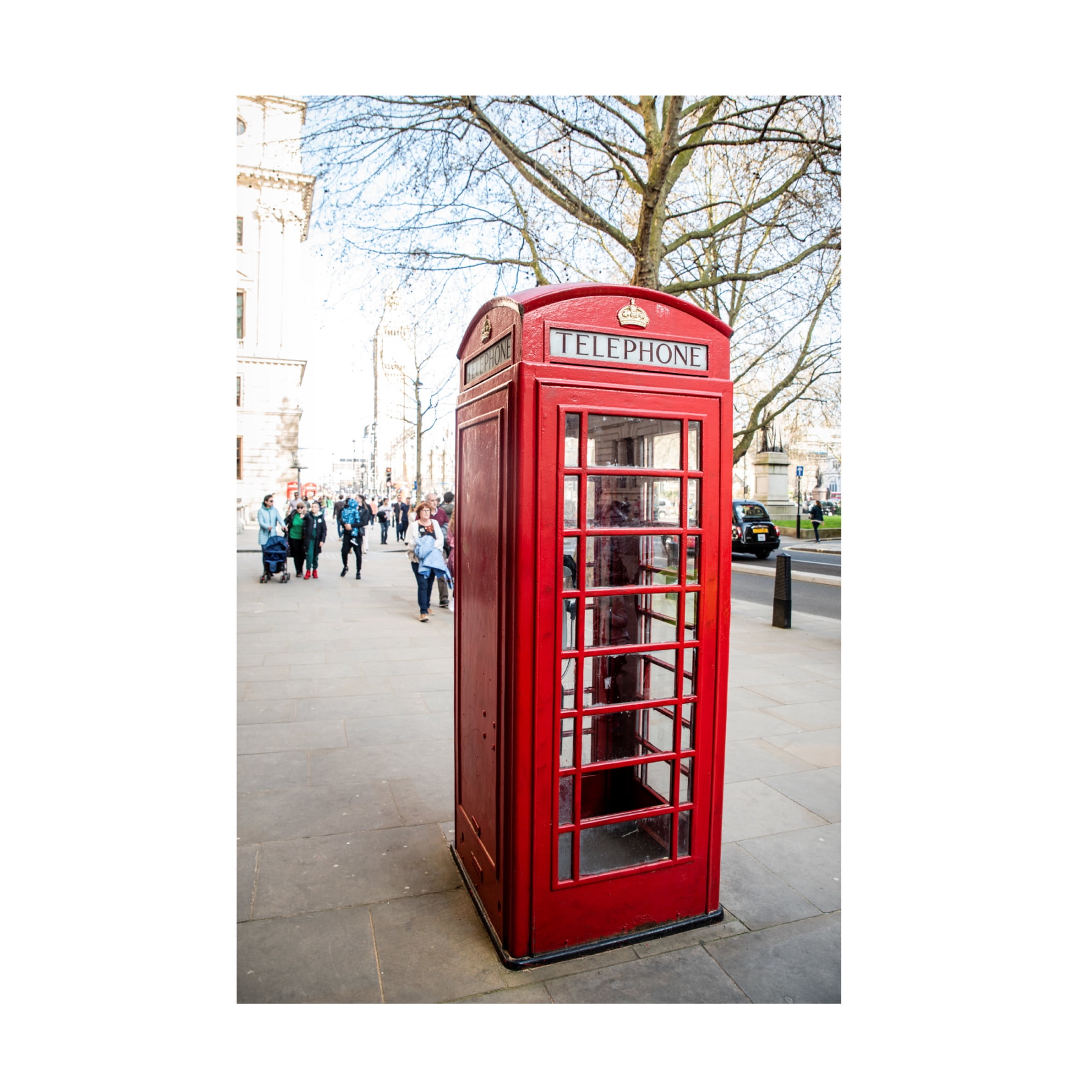 Canvas Wall Art - Allison Burton 'London2022' Wall Art for Living Room, Bedroom, or Office Décor by Trademark Fine Art - 22 x 32 Inches