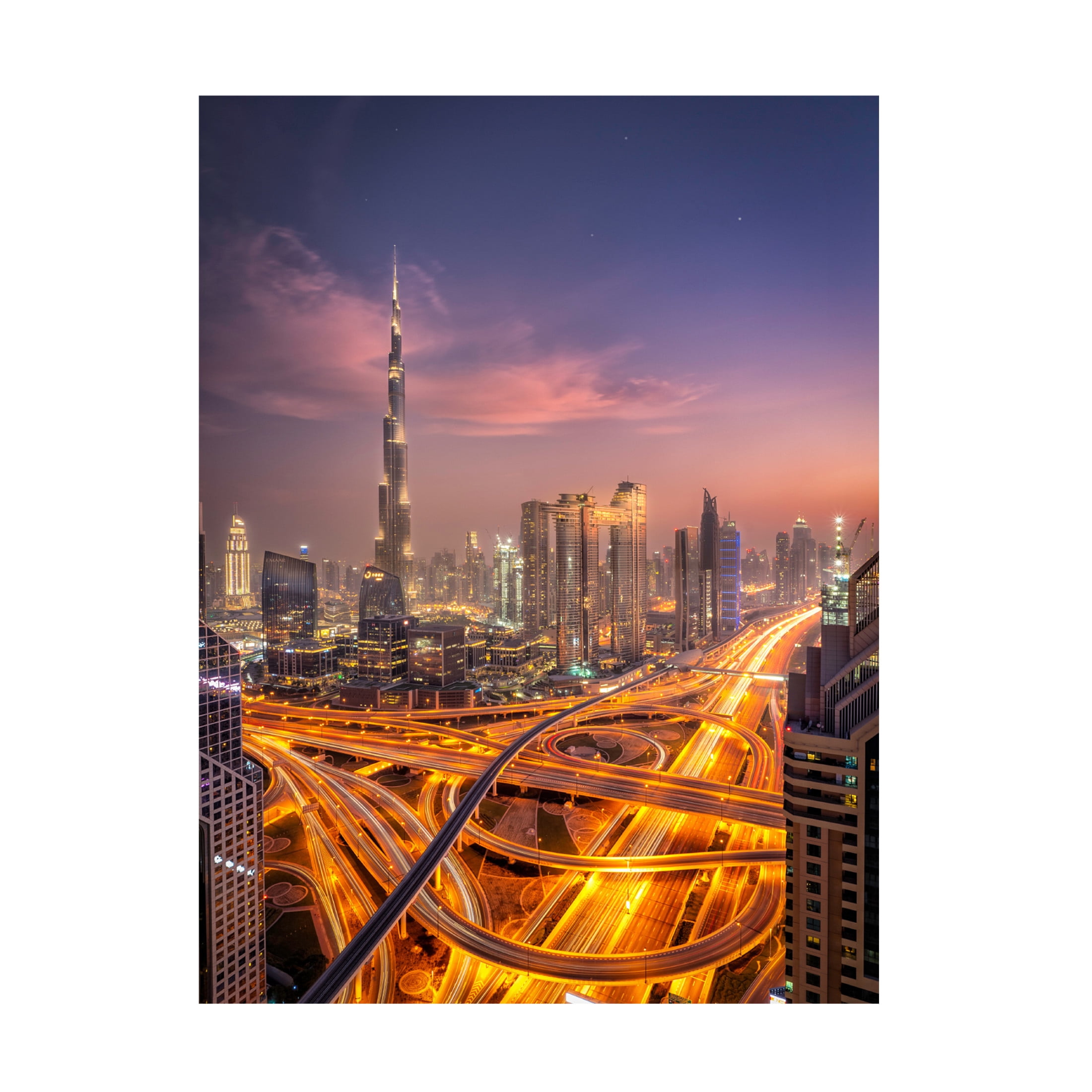 Canvas Wall Art - Alvaro Perez Aamp 'City Of Giants' Wall Art for Living Room, Bedroom, or Office Décor by Trademark Fine Art - 35 x 47 Inches