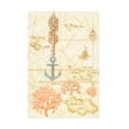 thumbnail image 1 of Canvas Wall Art - Andrea Strongwater 'Map W Anchor N Rope' Wall Art for Living Room, Bedroom, or Office Décor by Trademark Fine Art - 16 x 24 Inches, 1 of 4