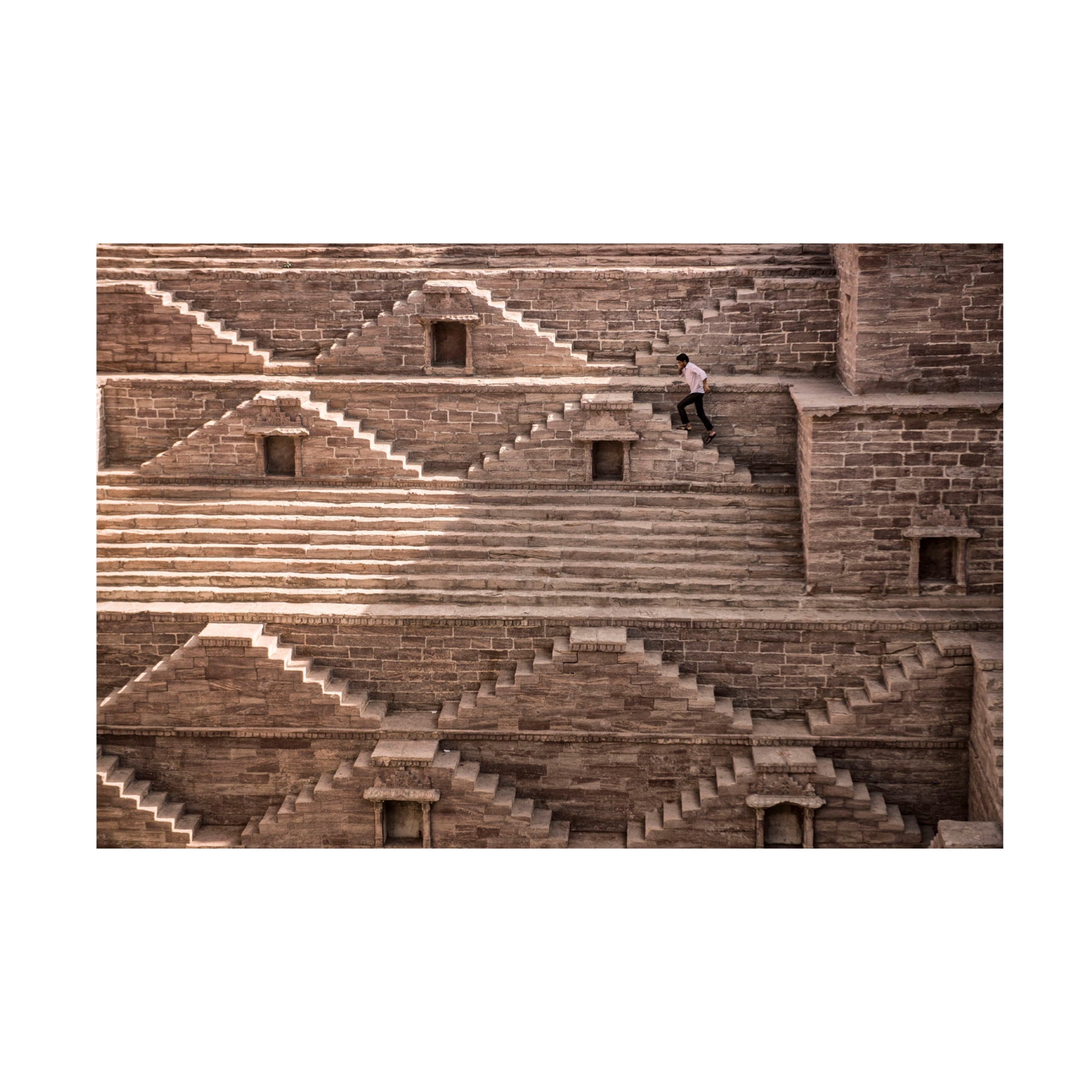 Canvas Wall Art - Andrei Nicolas - 'Geometry' Wall Art for Living Room, Bedroom, or Office D?cor by Trademark Fine Art - 47 x 30 Inches