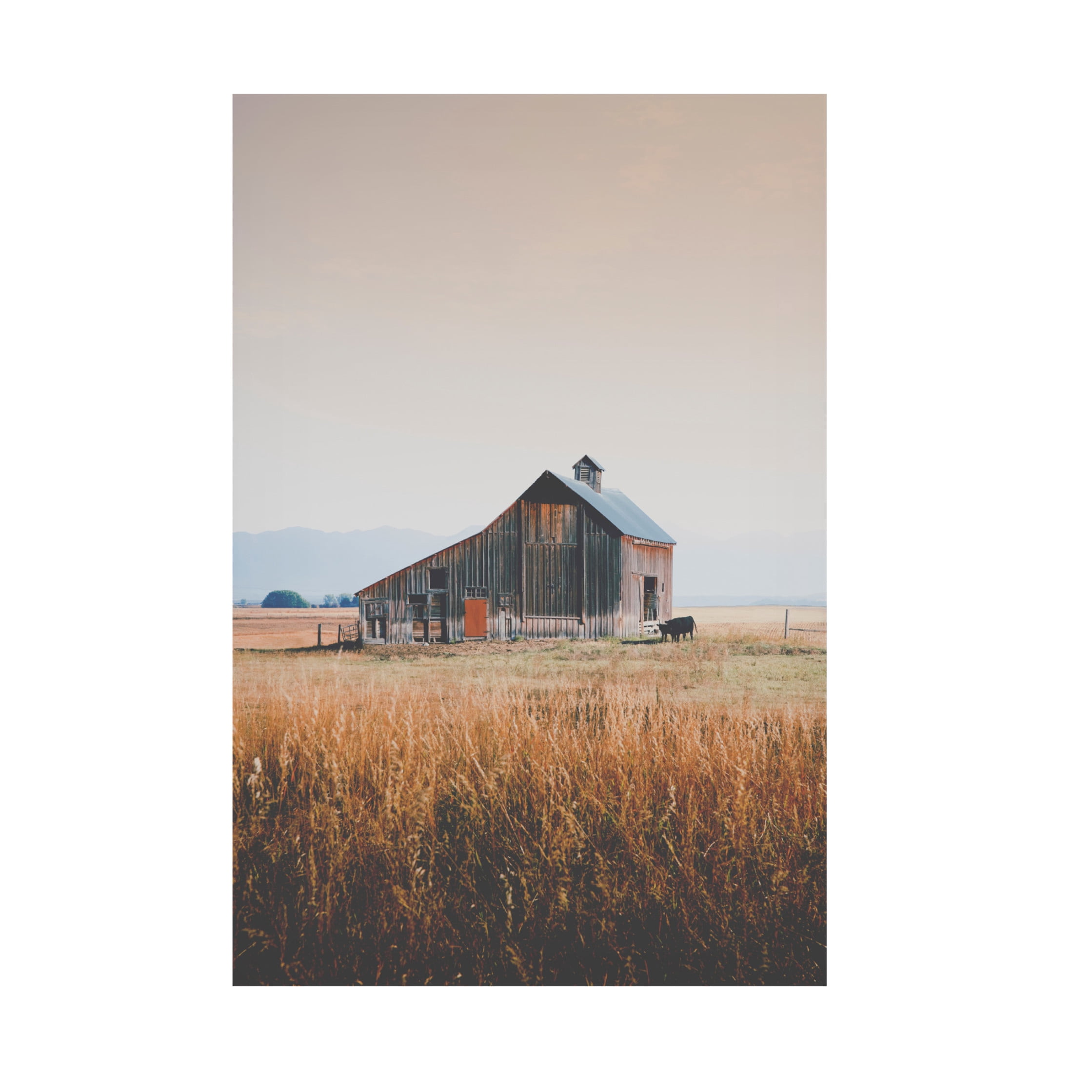 Canvas Wall Art - Annie Bailey Art 'Hand Raised' Wall Art for Living Room, Bedroom, or Office Décor by Trademark Fine Art - 22 x 32 Inches