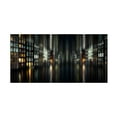 thumbnail image 1 of Canvas Wall Art - Arro  'Amsterdam By Night' Wall Art for Living Room, Bedroom, or Office D?cor by Trademark Fine Art - 32 x 16 Inches, 1 of 4