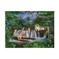 thumbnail image 1 of Canvas Wall Art - Betty Lou 'Tigers Falls' Wall Art for Living Room, Bedroom, or Office DÃ©cor by Trademark Fine Art - 24 x 18 Inches, 1 of 4