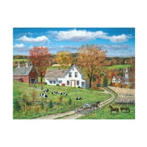 Canvas Wall Art - Bob Fair 'Autumn Colors' Wall Art for Living Room, Bedroom, or Office Décor by Trademark Fine Art - 24 x 18 Inches