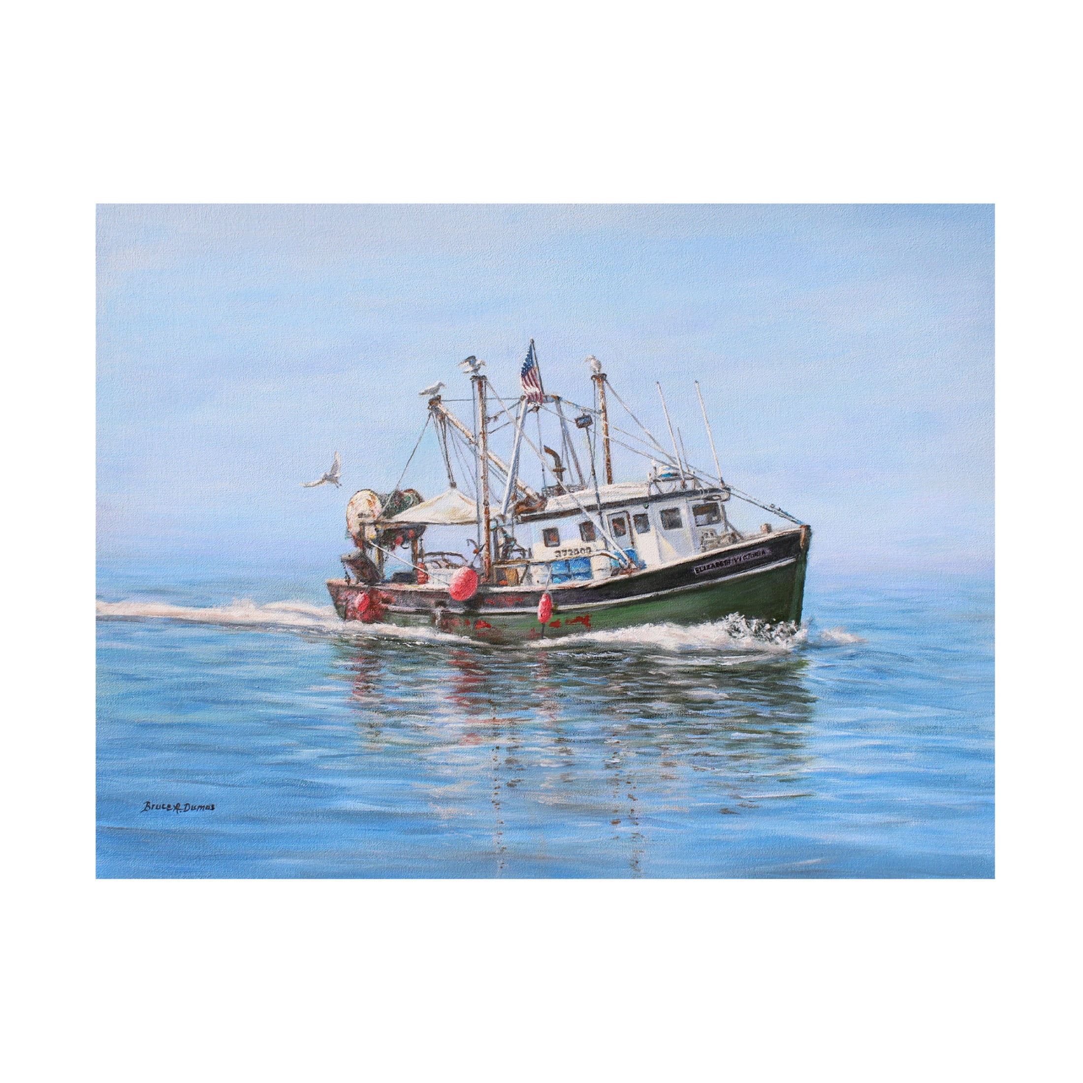 Canvas Wall Art - Bruce Dumas 'Elizabeth Victoria' Wall Art for Living Room, Bedroom, or Office Décor by Trademark Fine Art - 19 x 14 Inches