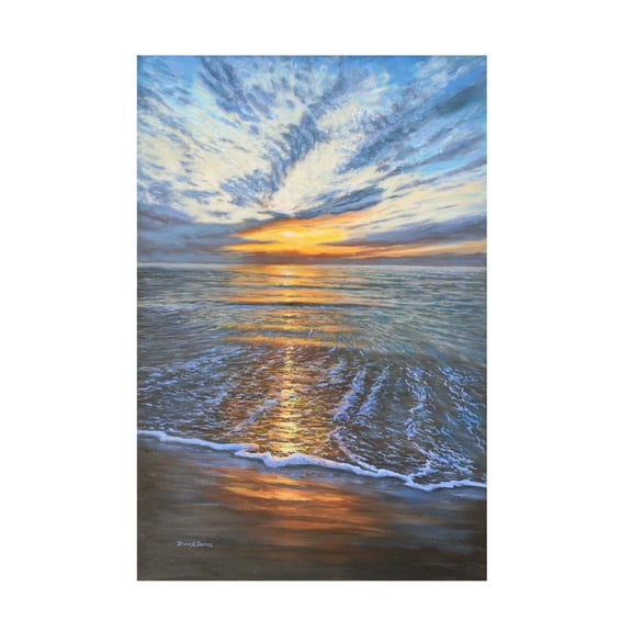 Canvas Wall Art - Bruce Dumas 'Mystical Shore' Wall Art for Living Room, Bedroom, or Office Décor by Trademark Fine Art - 12 x 19 Inches