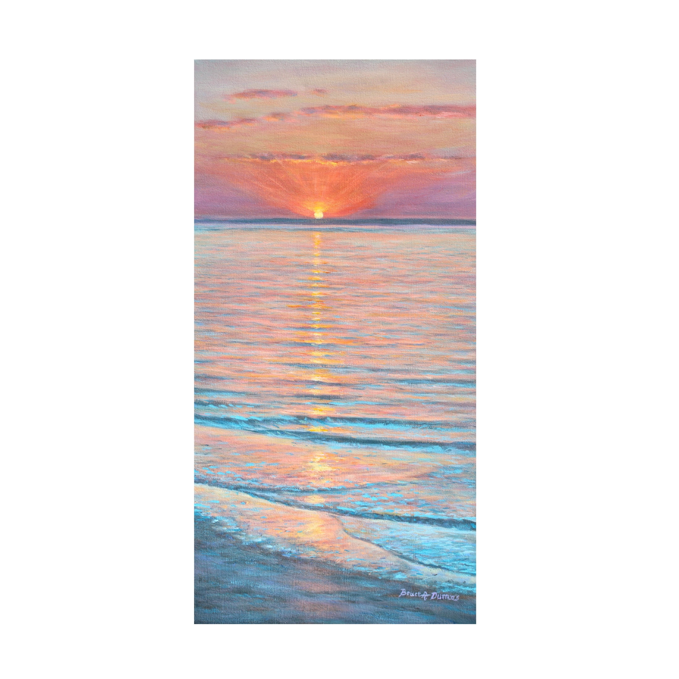 Canvas Wall Art - Bruce Dumas 'Relax' Wall Art for Living Room, Bedroom, or Office Décor by Trademark Fine Art - 10 x 19 Inches