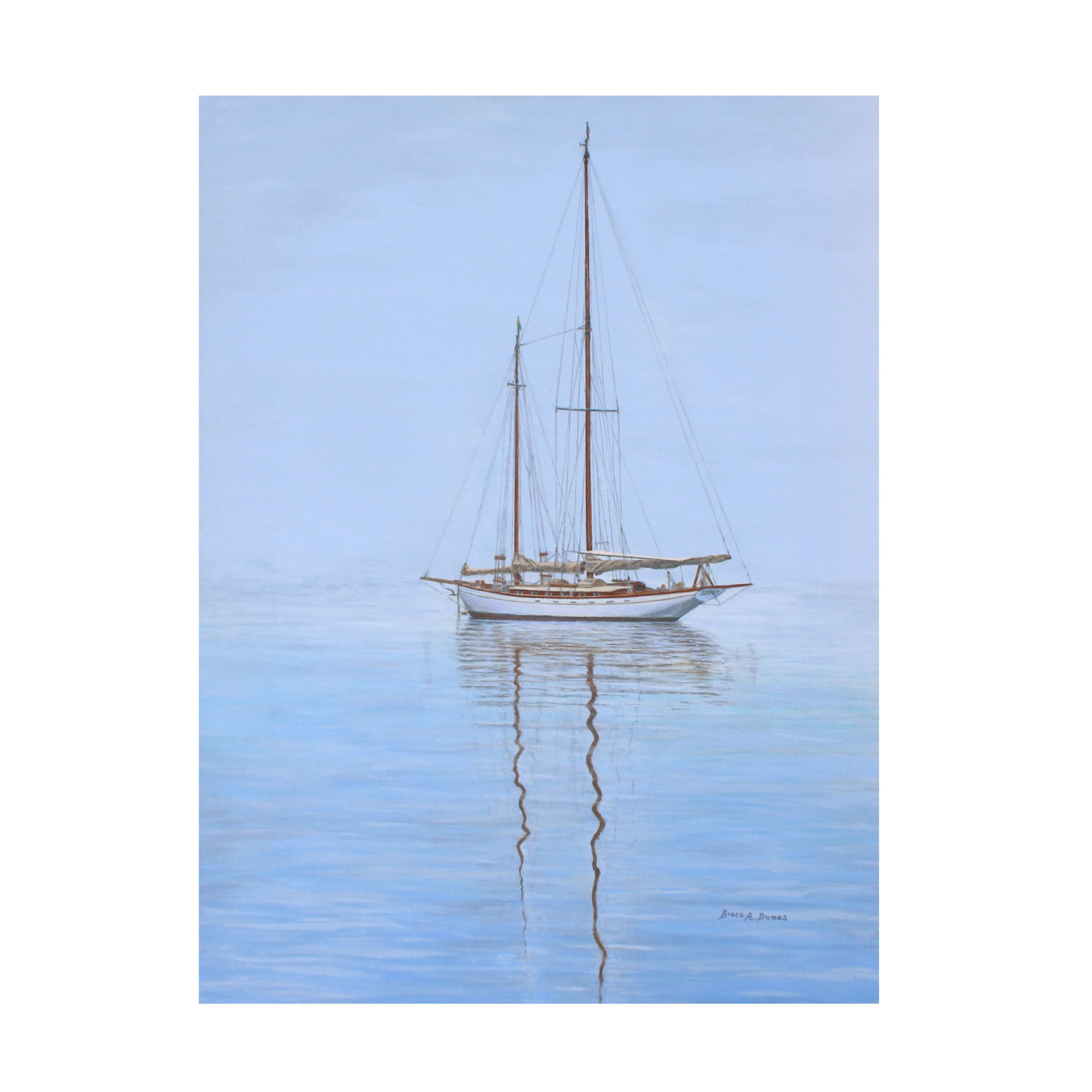 Canvas Wall Art - Bruce Dumas 'Renewed Spirit' Wall Art for Living Room, Bedroom, or Office Décor by Trademark Fine Art - 18 x 24 Inches