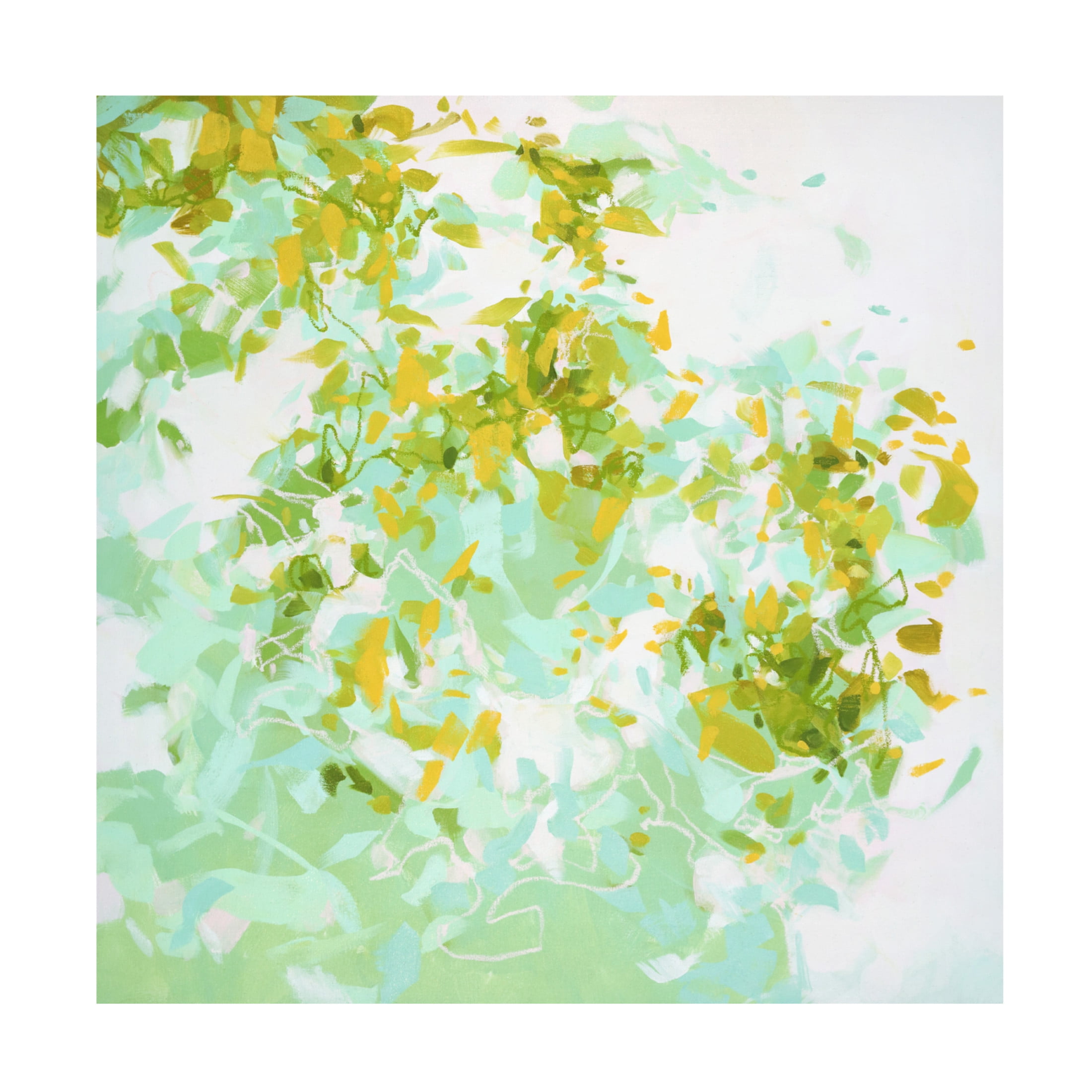 Canvas Wall Art - Cameron Schmitz 'Fruitful Searches' Wall Art for Living Room, Bedroom, or Office Décor by Trademark Fine Art - 35 x 35 Inches